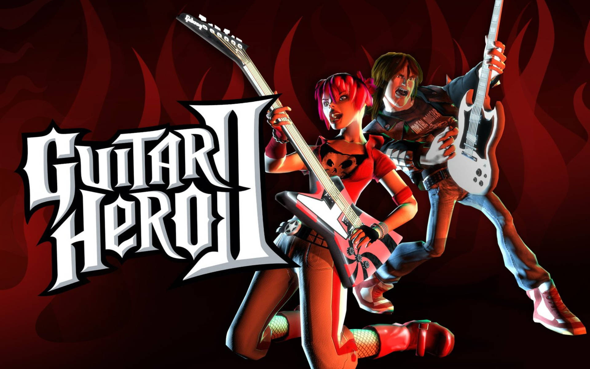 Guitar Hero 2 Digital Cover Wallpaper