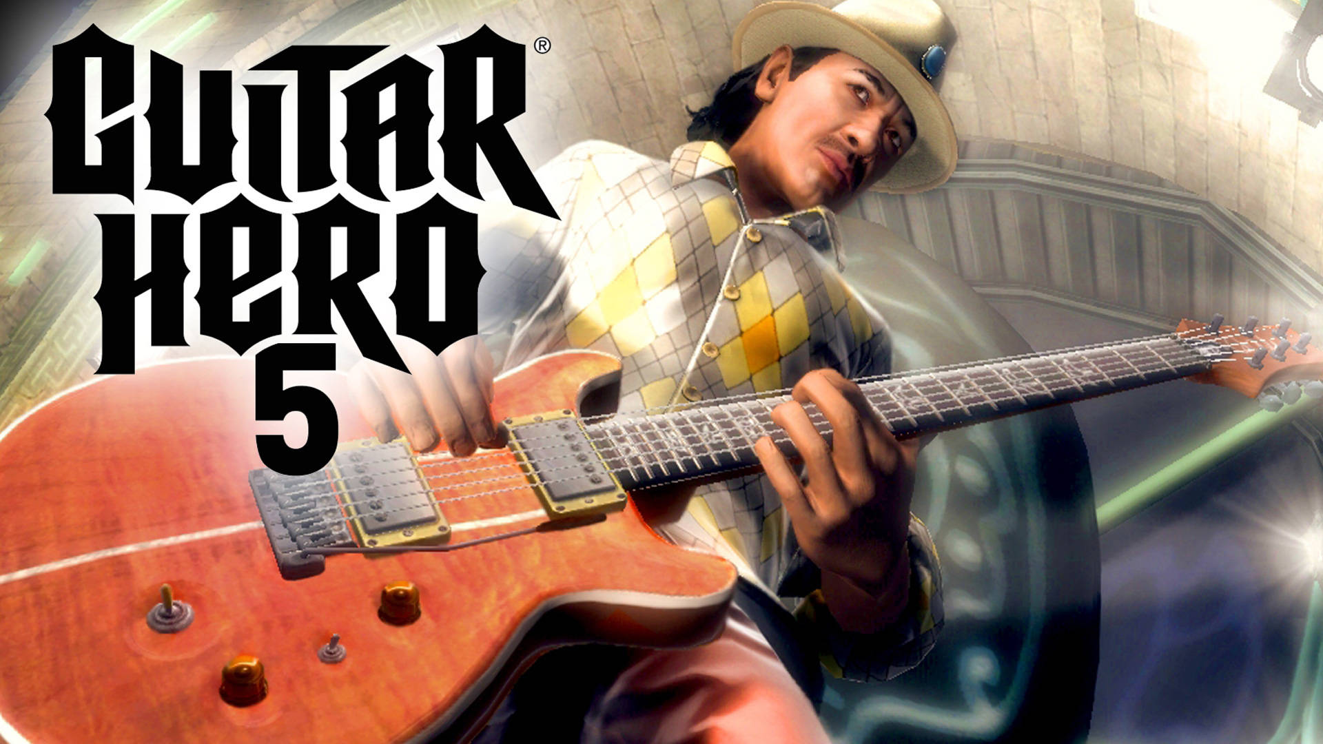 Guitar Hero 5 Carlos Santana Background