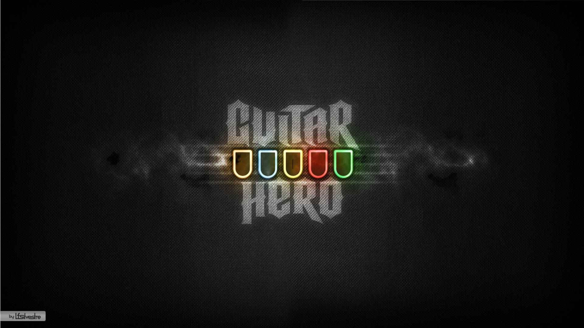 Guitar Hero Aesthetic Black Wallpaper