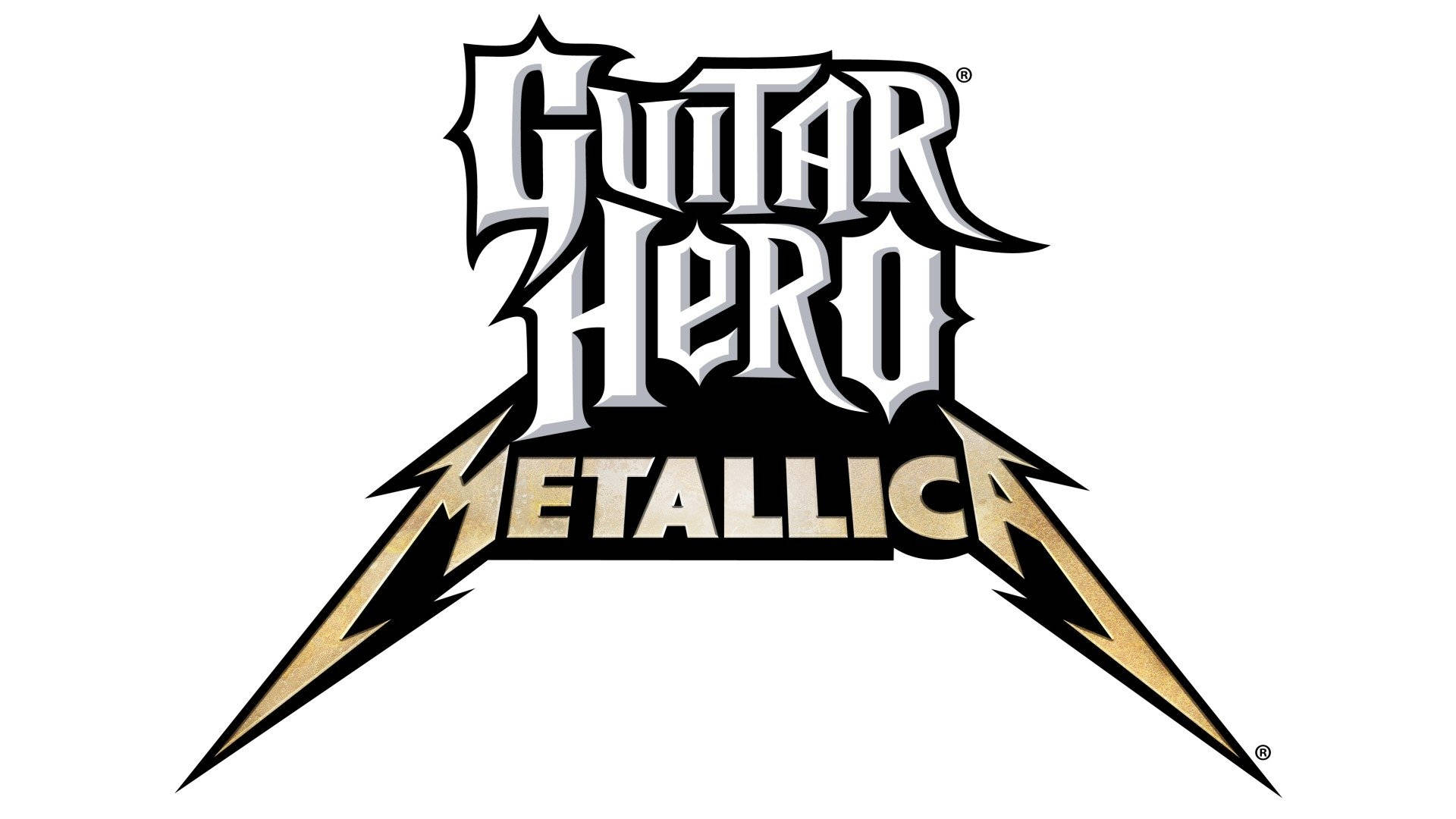 Guitar Hero Metallica In White Wallpaper