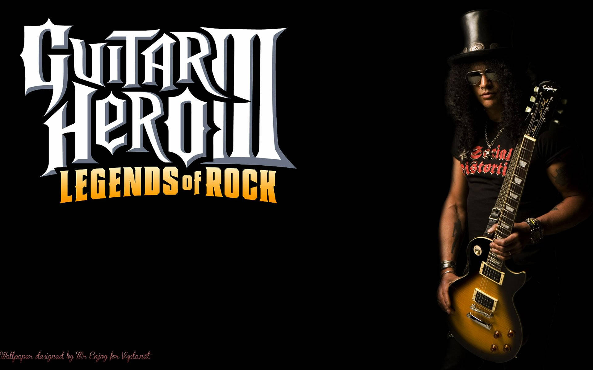 Guitar Hero Slash Cover Background