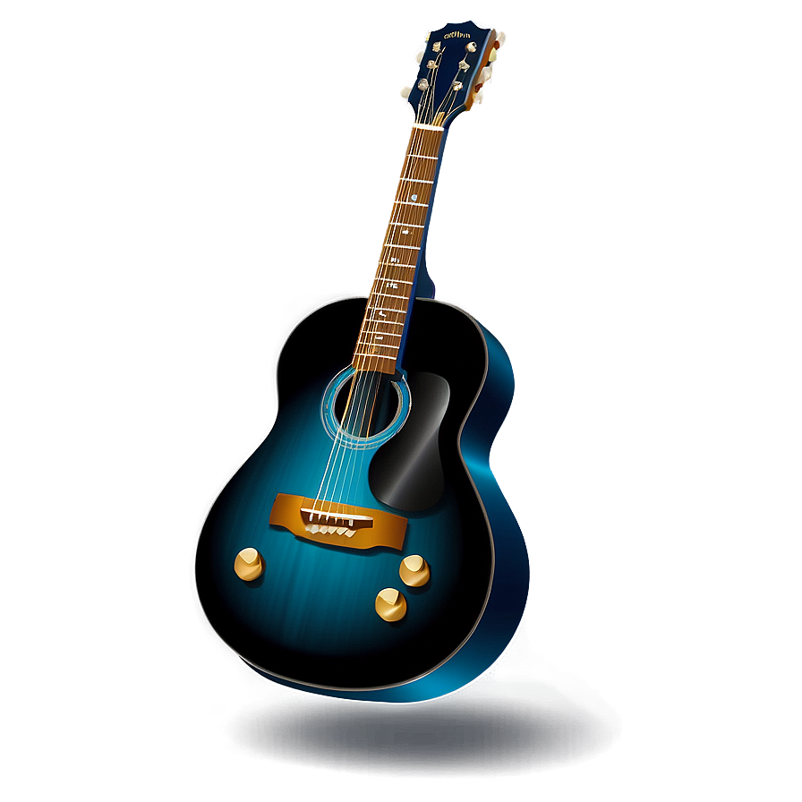 Guitar Illustration Png 05032024 PNG