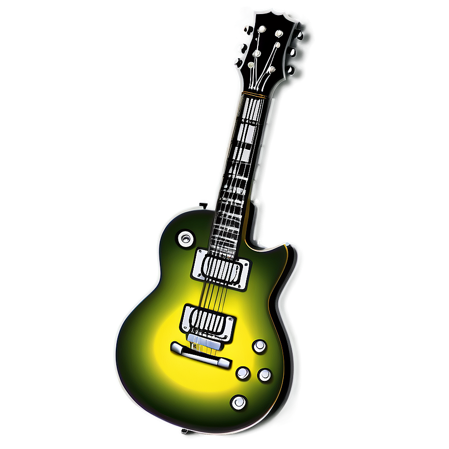 Download Guitar Outline Png Fww | Wallpapers.com