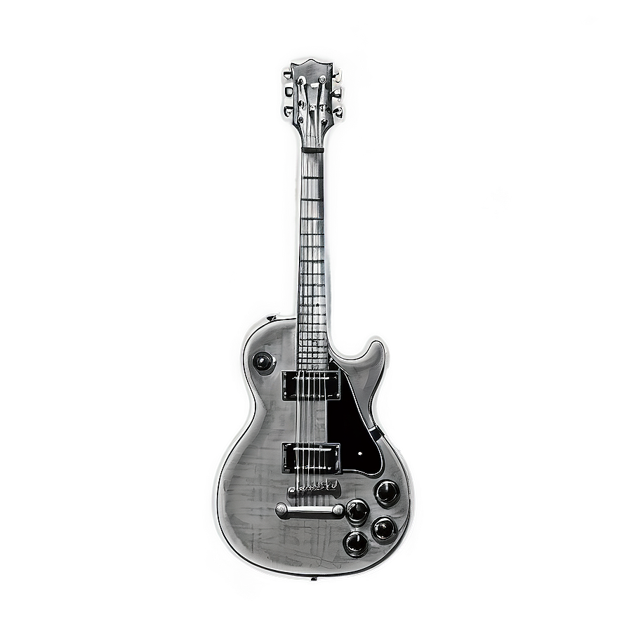 Guitar Sketch Png Lbl PNG