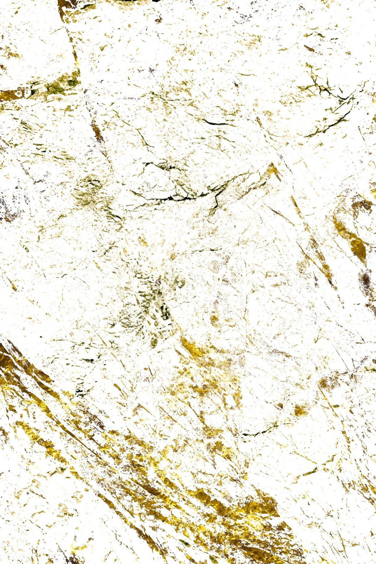 Guld Marmor Flakes Wallpaper