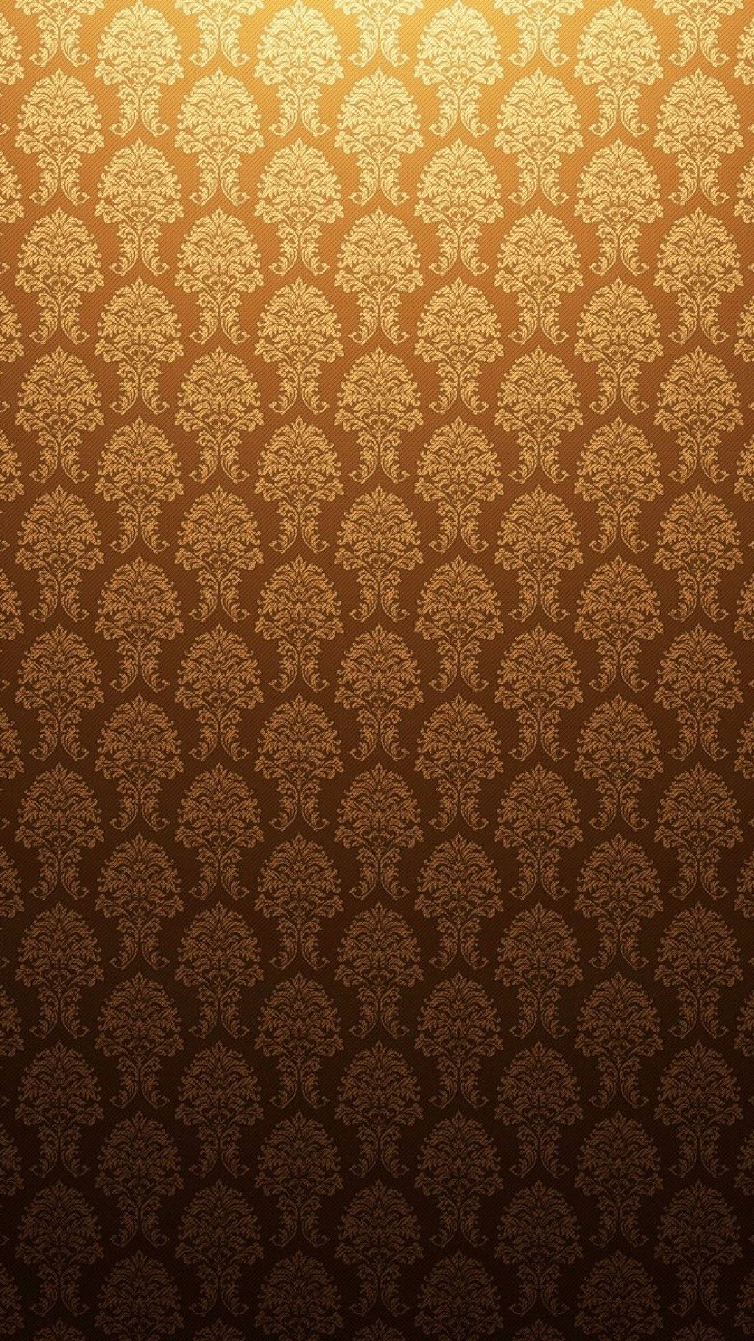 Guld Og Brun Iphone Wallpaper