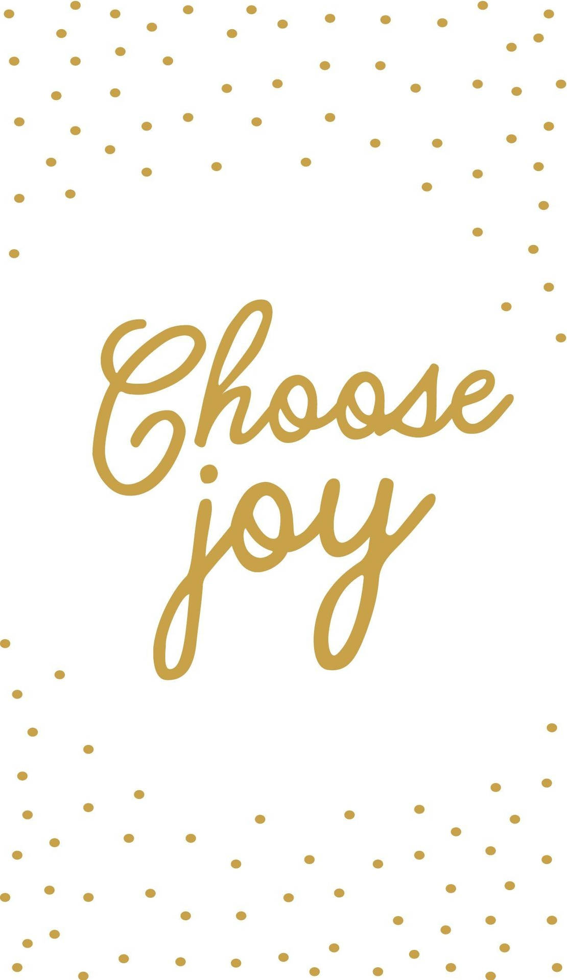 Guld Vælg Joy Wallpaper