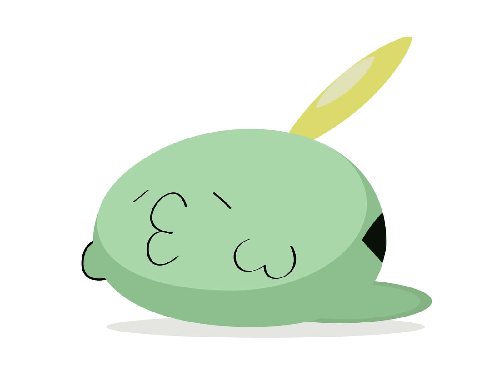 Gulpin With Pout Lips Wallpaper