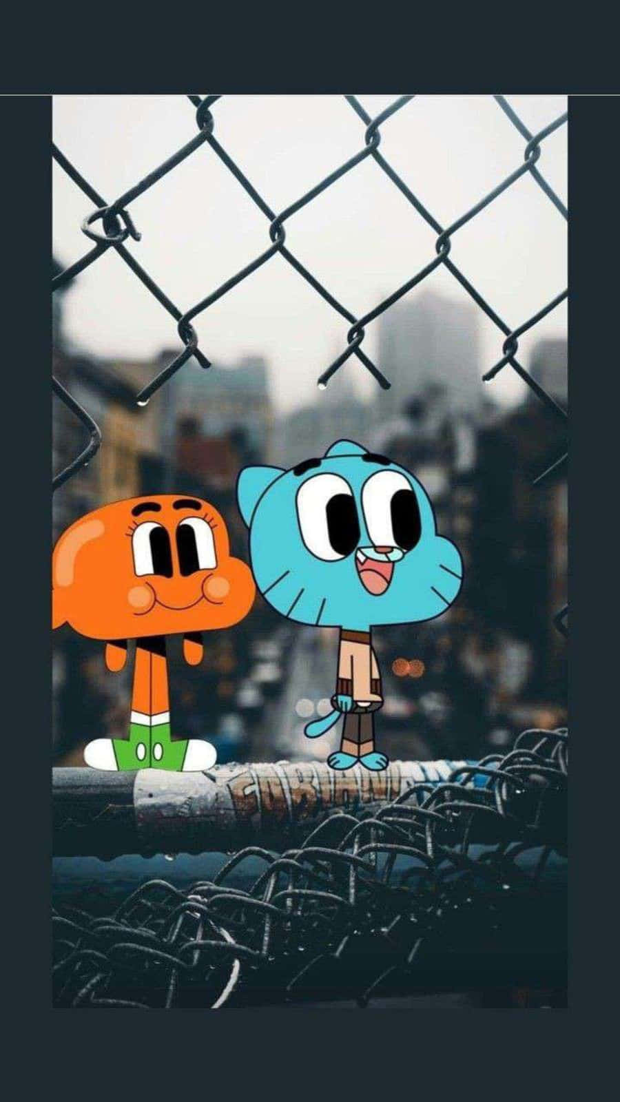 Gumball and Darwin - Best Friends Forever Wallpaper