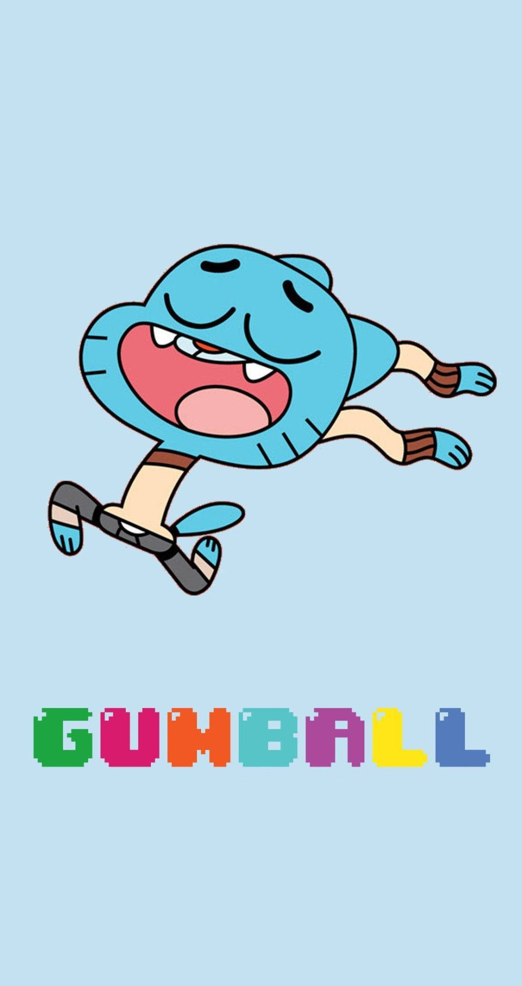 Gumball Fun Jump Wallpaper