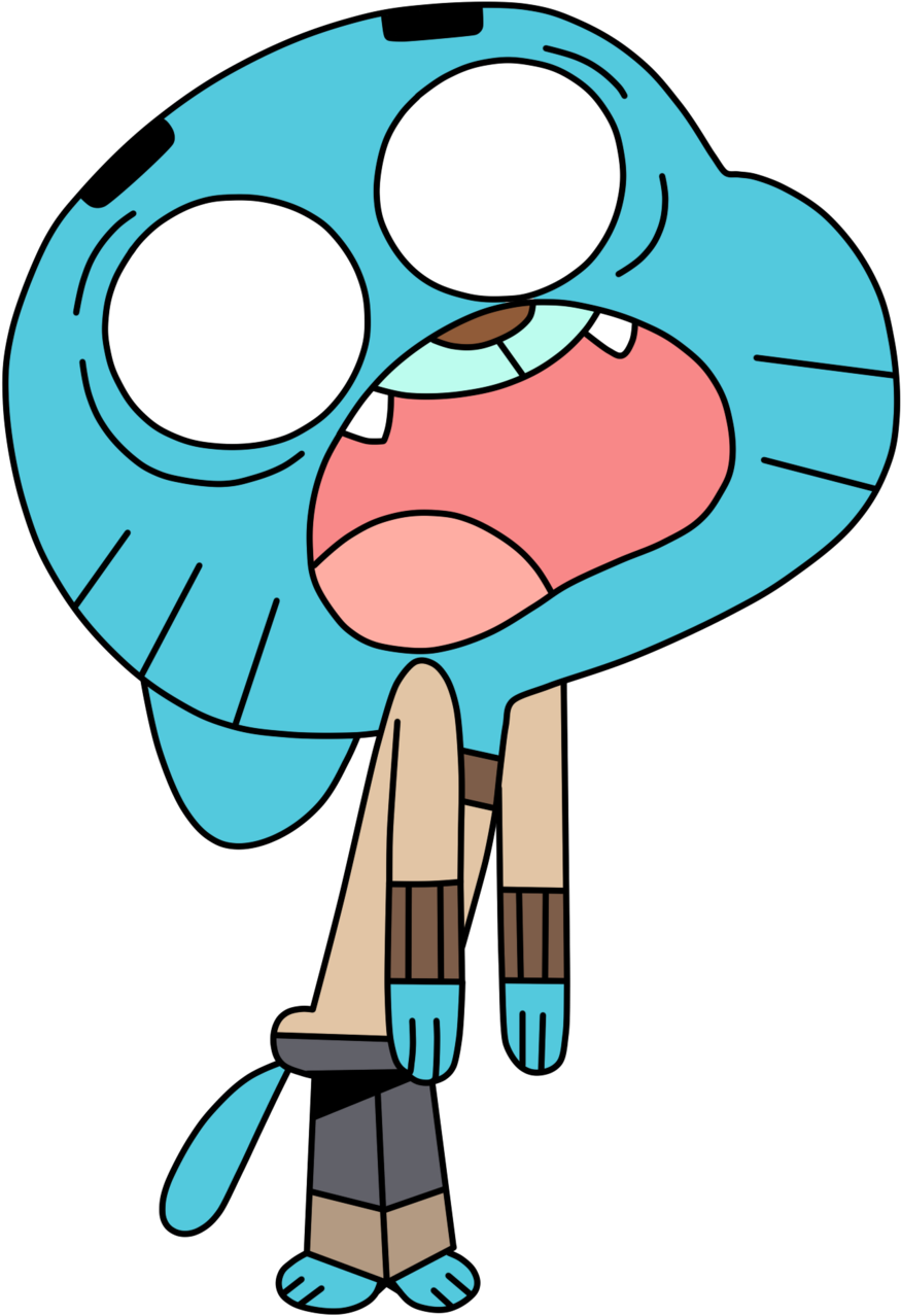 Gumball Watterson Exhausted PNG