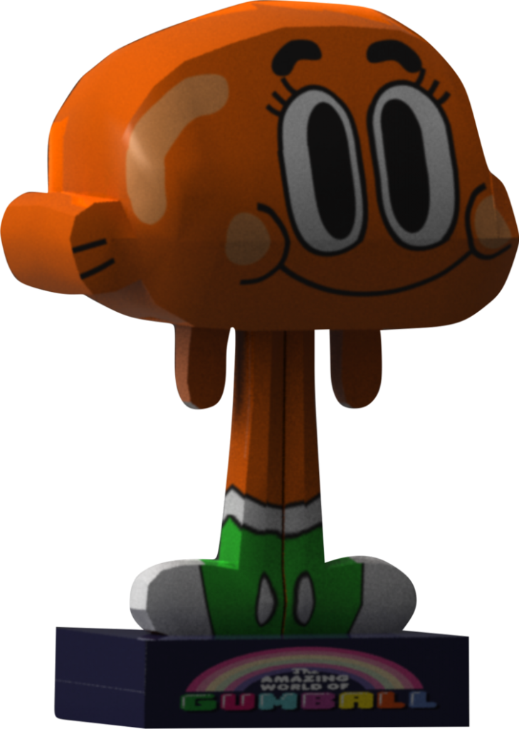 Gumball Watterson Figure PNG