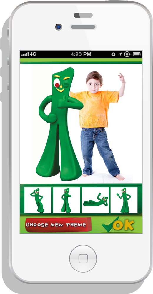 Gumby App Child Interaction PNG