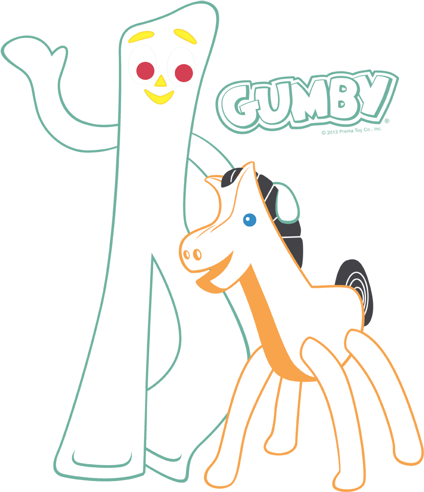 Gumbyand Pokey Friends PNG