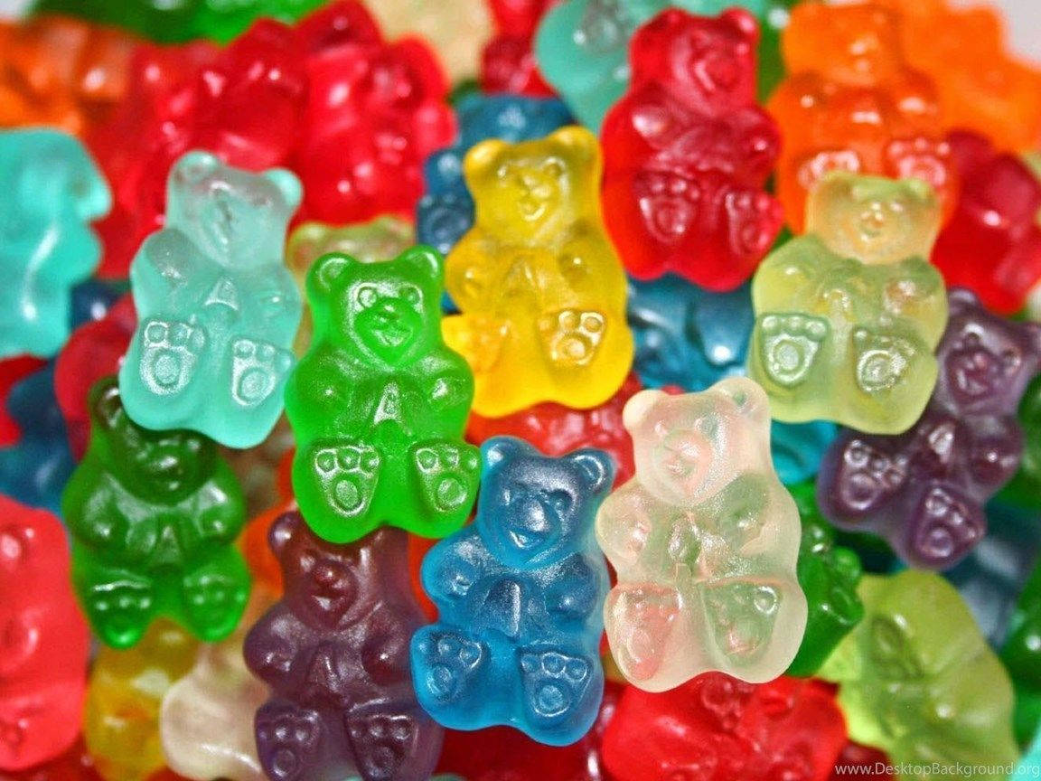 Gummy Bears Jelly Slik Wallpaper