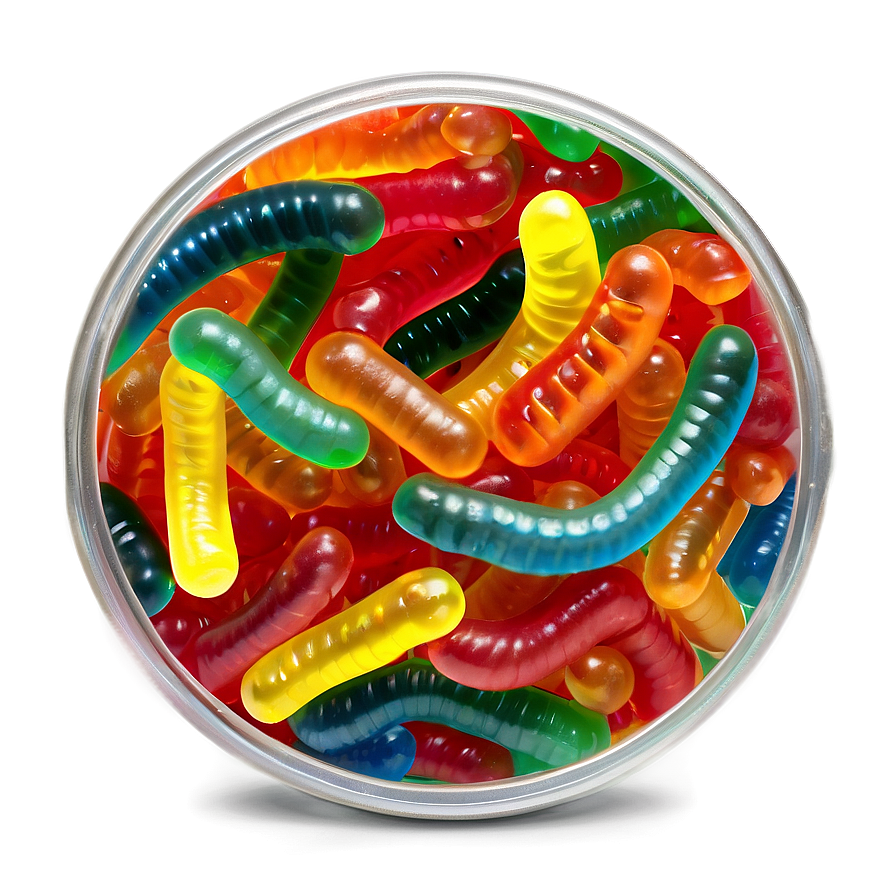 Gummy Worms In Bulk Png 06132024 PNG