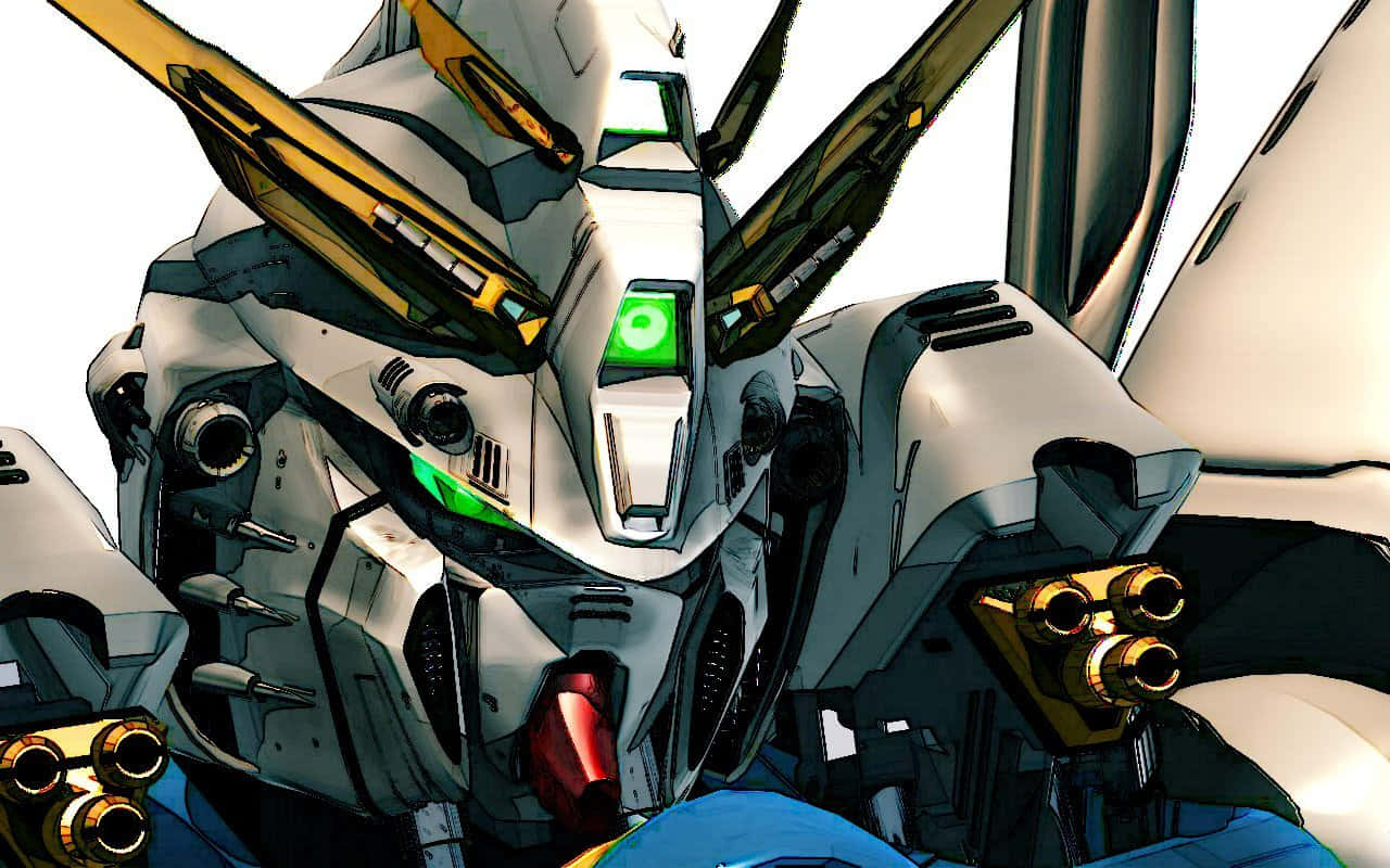 Mobilesuit Gundam, Den Ikoniska Symbolen För Sci-fi Och Mecha Anime.