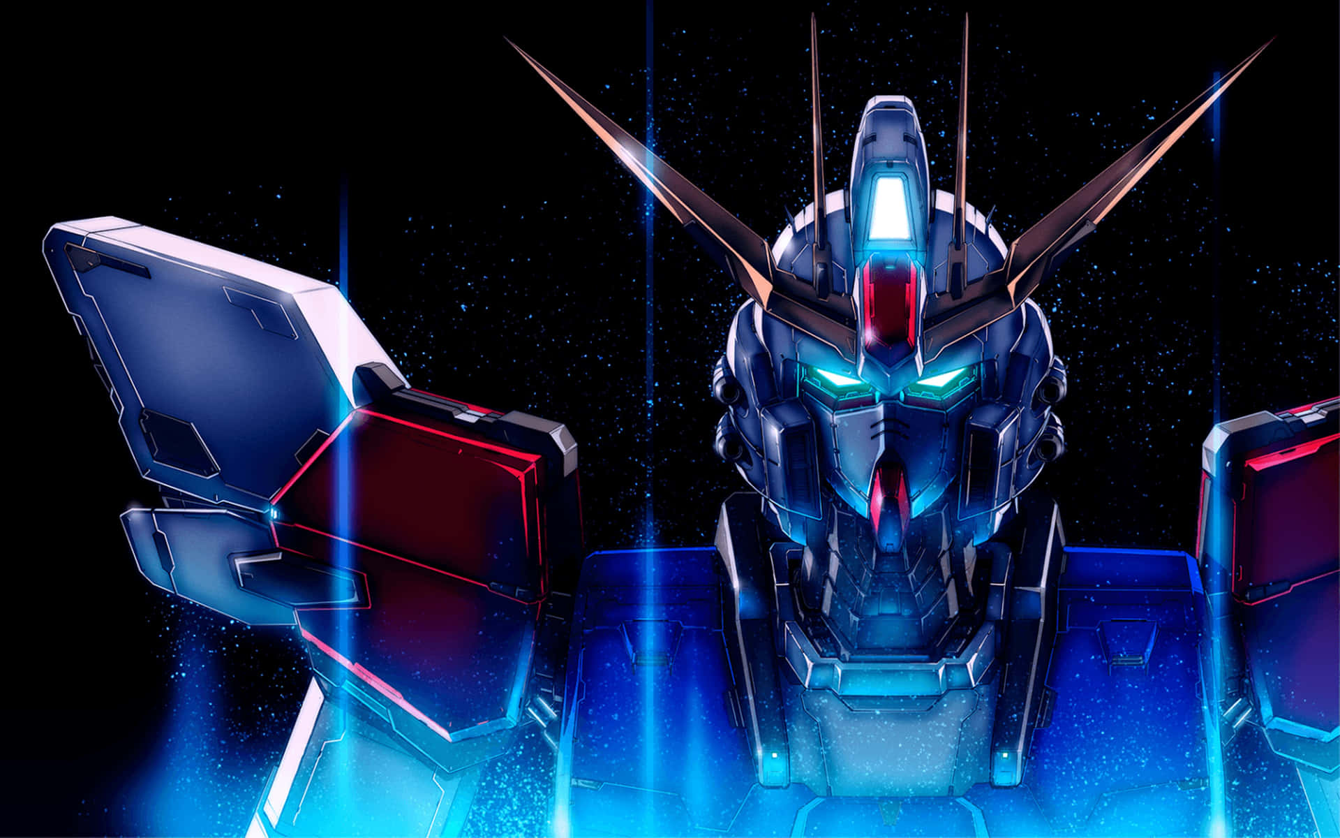 Machensie Sich Bereit, Ihre Feinde Im Epischen Fiktionalen Universum Von Gundam Herauszufordern. Wallpaper