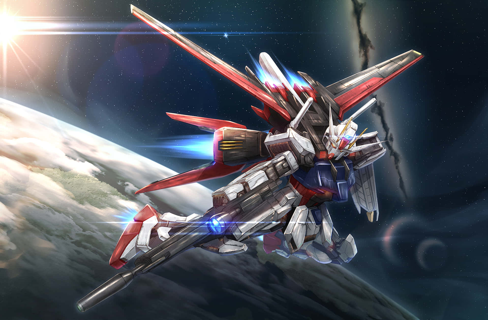 Experimentala Última Tecnología Con Un Gundam En 4k Fondo de pantalla