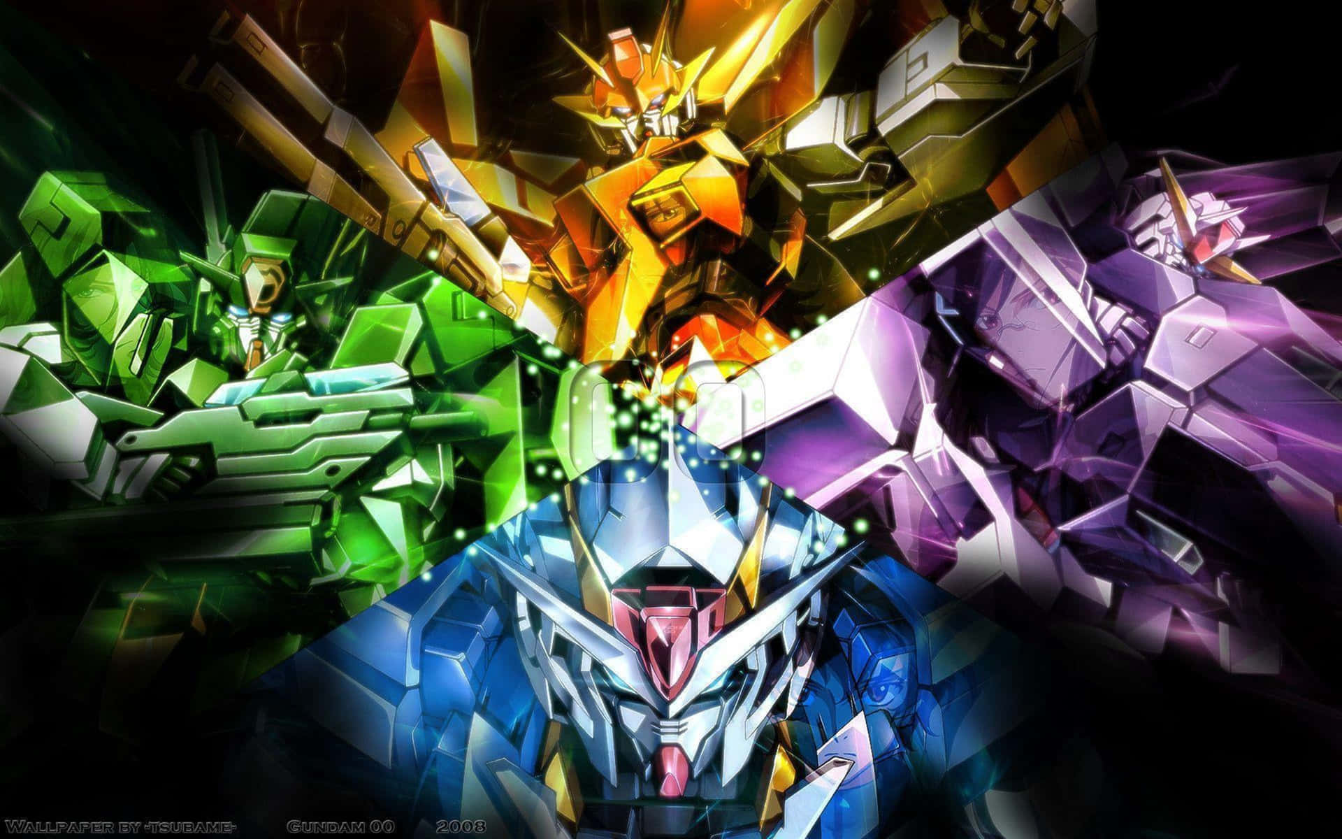 "The unstoppable power of the Gundam in 4K resolution." Wallpaper