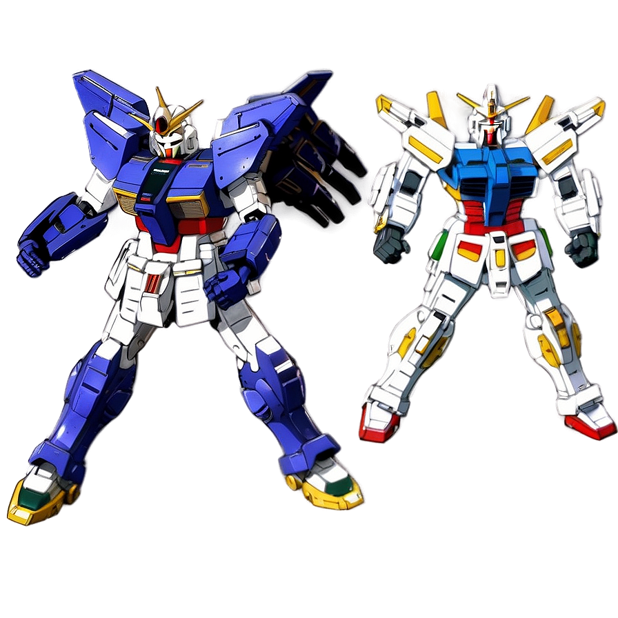 Gundam Battle Scene Png Fvq PNG