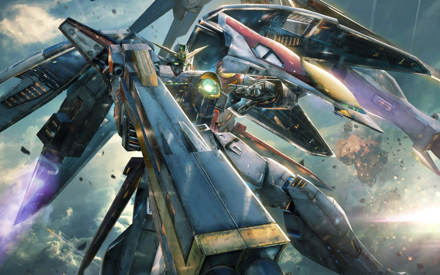 Gundam 00 HD baggrundsbillede Wallpaper