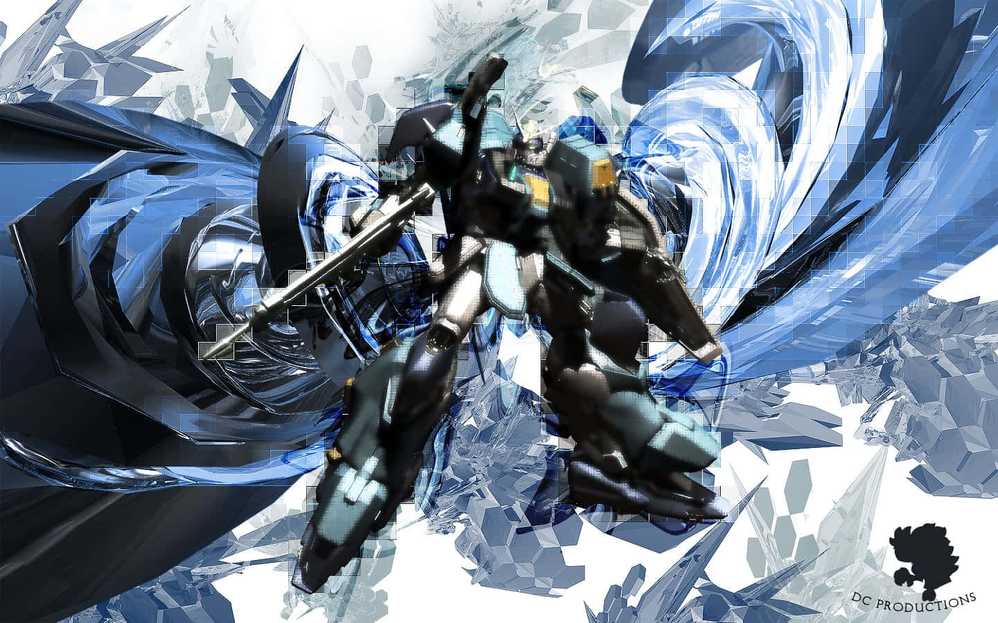 Gundam Mecha - et kraftigt symbol på menneskets modstandsdygtighed Wallpaper