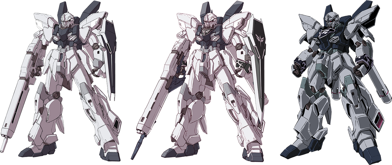 Gundam Mecha Design Variations PNG