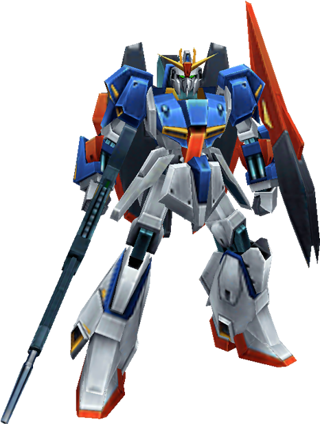 Gundam Mecha Model Standing PNG