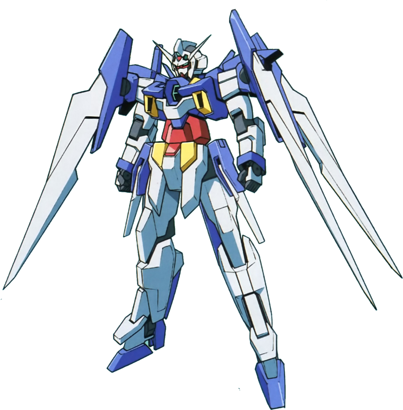 Gundam Mecha Robot Illustration PNG