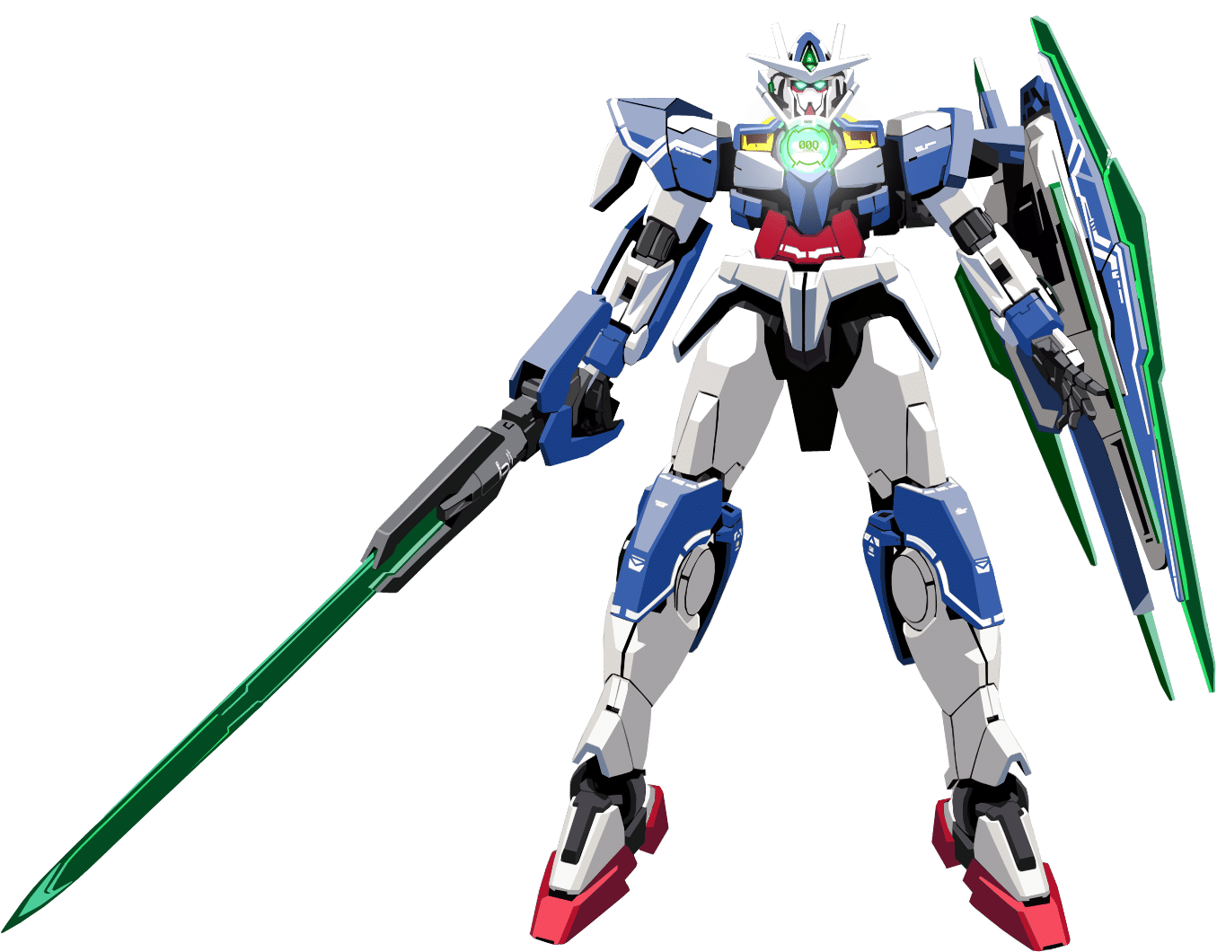 Gundam Mechawith Beam Saberand Shield PNG