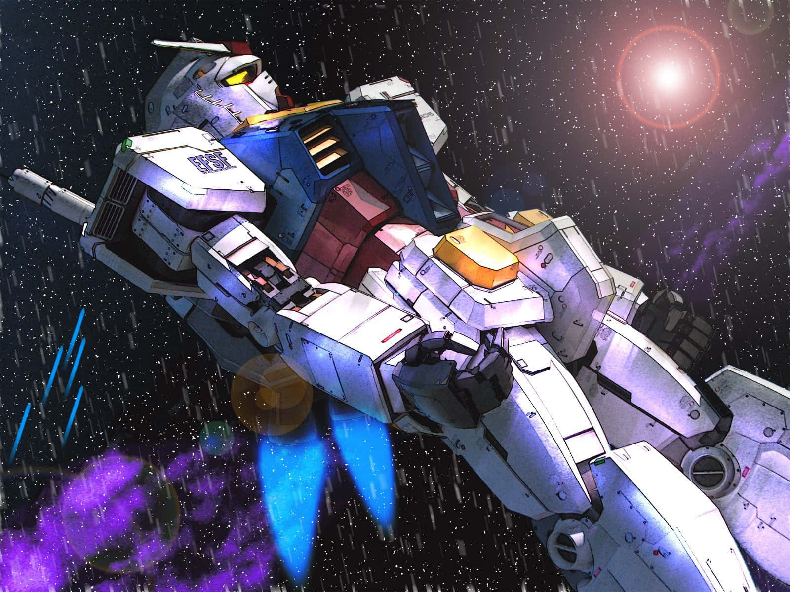 Tagdine Mecha-kampe Til Det Næste Niveau Med Utrolige Robotter Fra Gundam-serien.