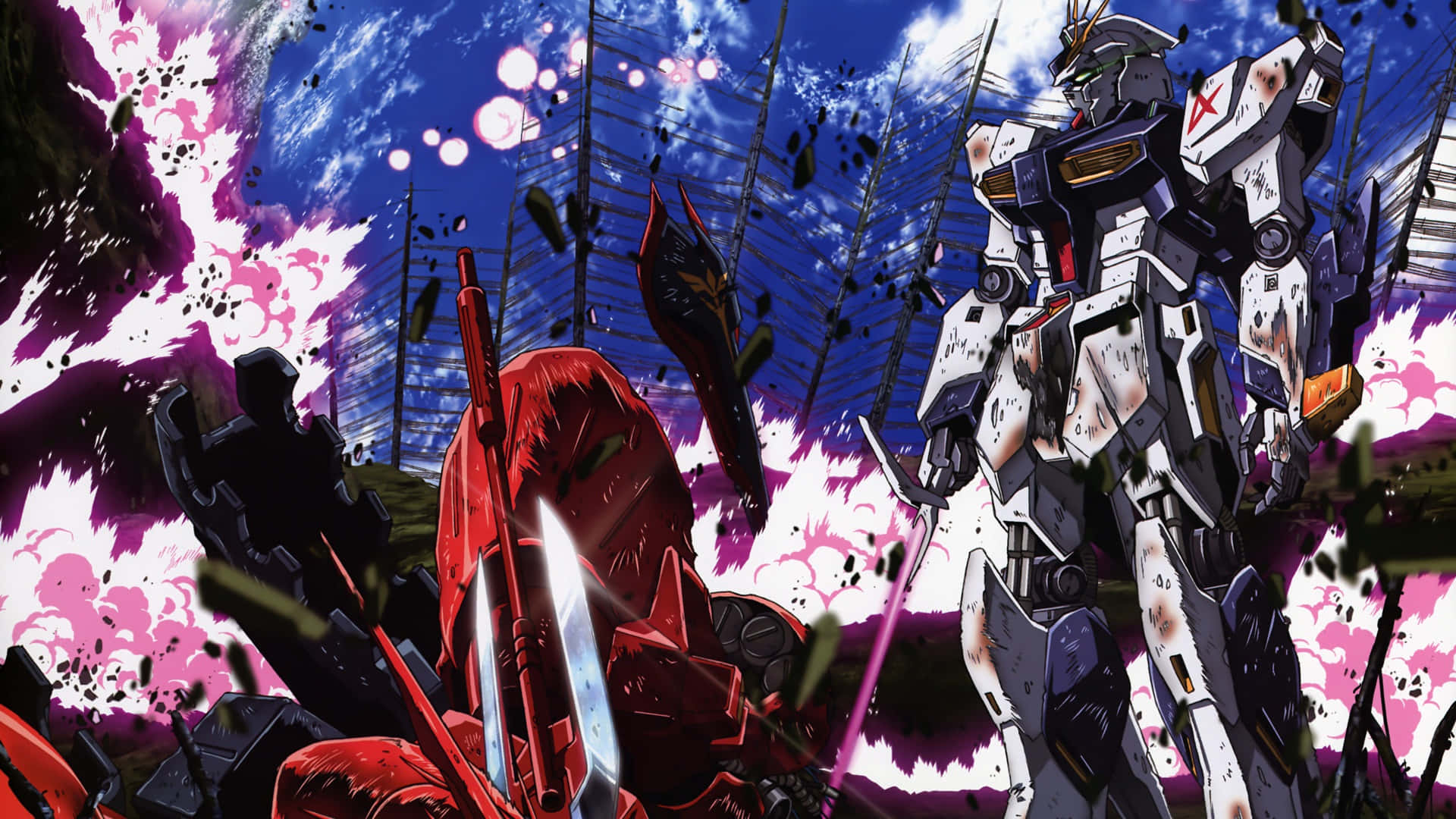 In the midst of self-discovery, the Gundam unlocked the power to defeat evil.
