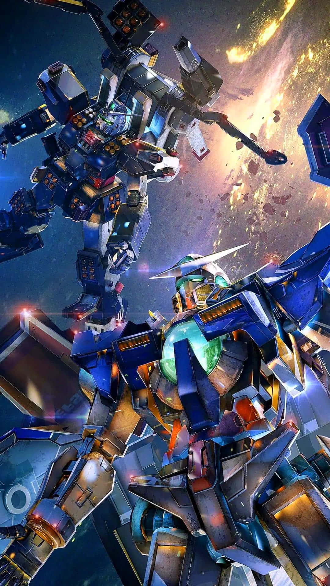 Gørdig Klar Til At Bringe Varmblodet Retfærdighed Med Dragon Gundam Som Wallpaper Til Din Computer Eller Mobiltelefon!
