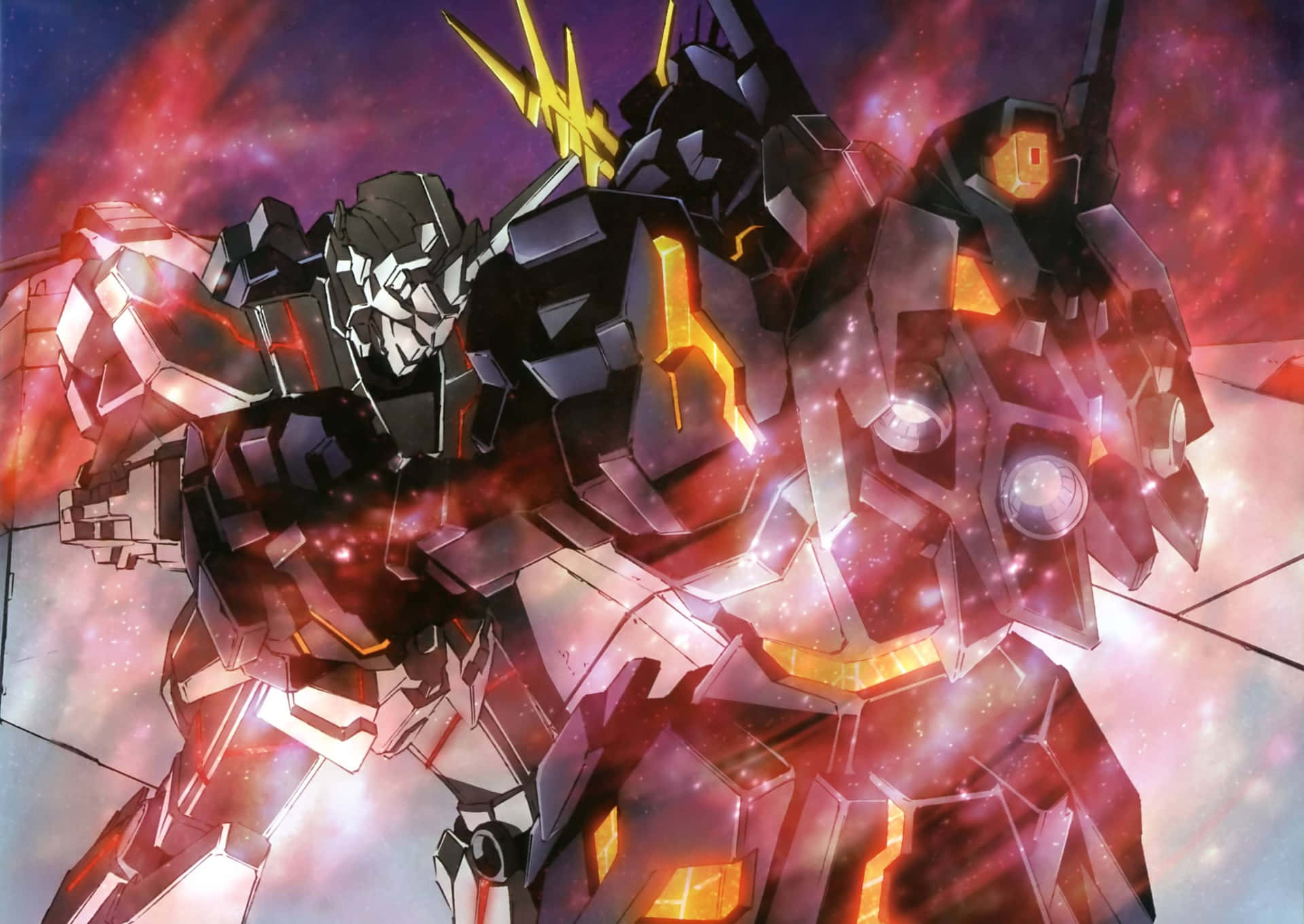 "The Beam of Judgement: Discovering a New Universe with the Gundam Unicorn" Wallpaper