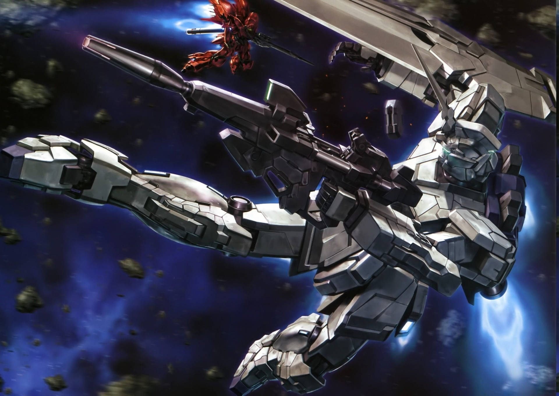 The Unicorn Gundam - a mecha anime icon Wallpaper