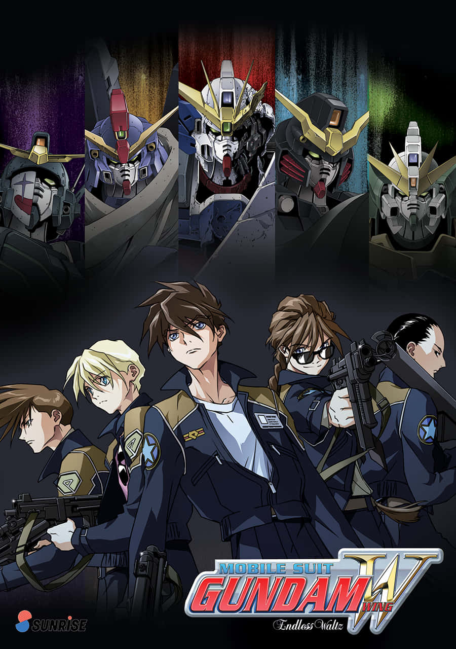 Uendelig Vals: Gundam Wing Wallpaper