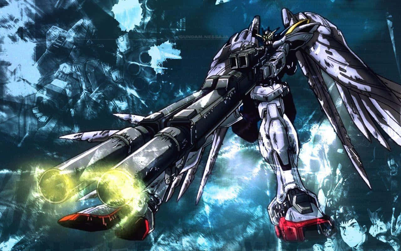 Experimenteuma Emocionante Aventura Interplanetária Com Gundam Wing. Papel de Parede