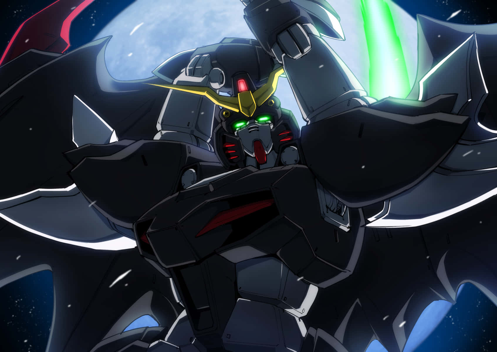 De Fem Gundam Piloter af Gundam Vinge Wallpaper