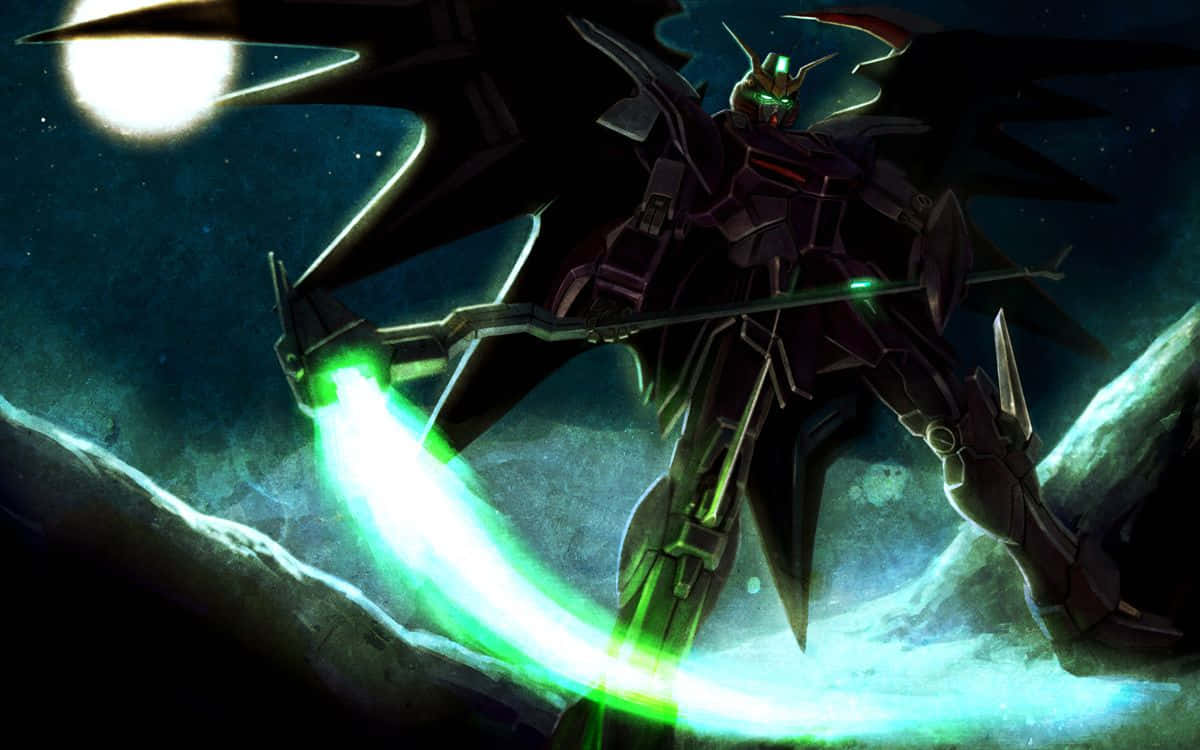 “Stig til sejr med Gundam Wing” Wallpaper