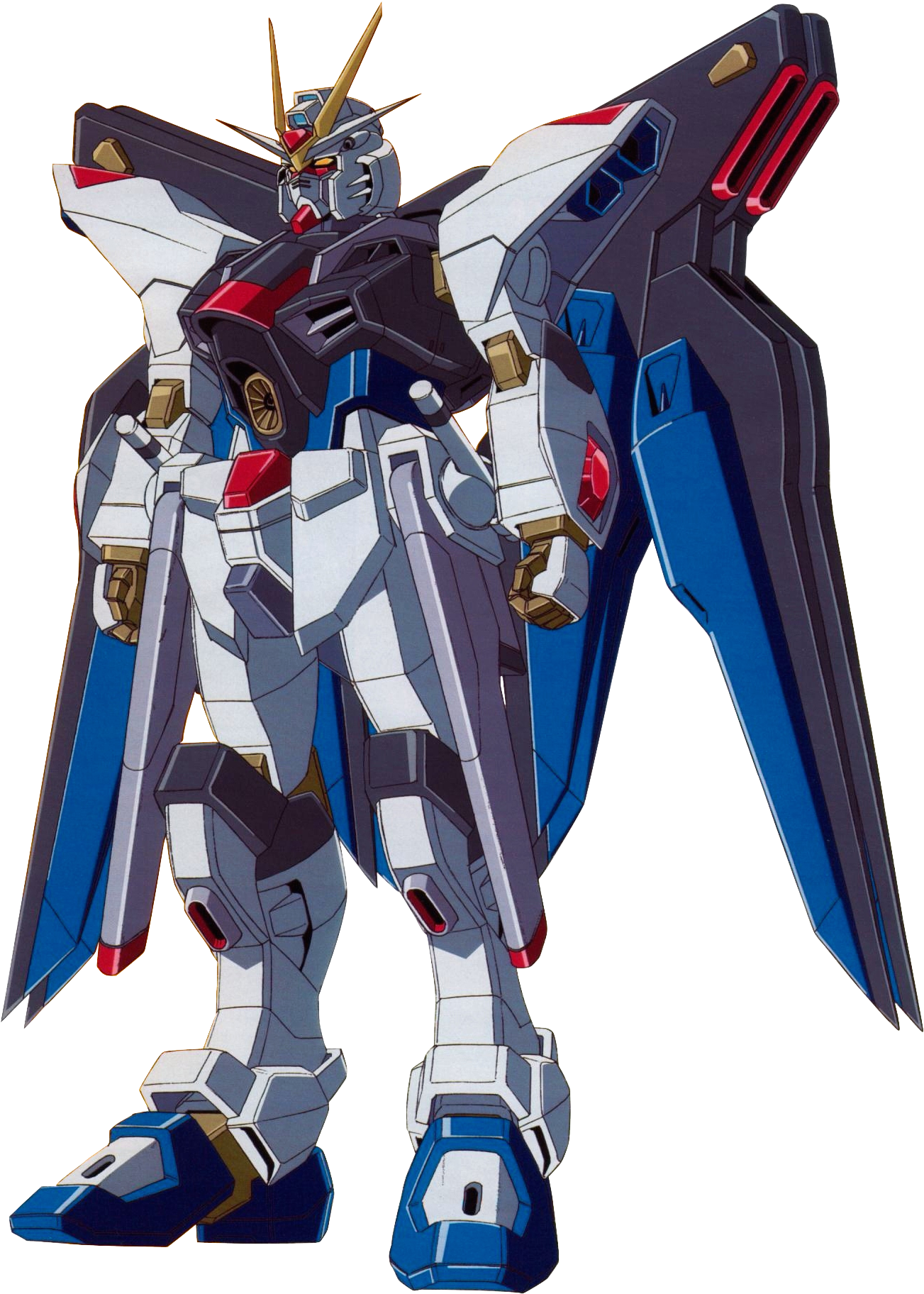 Gundam Wing Zero Custom Illustration PNG