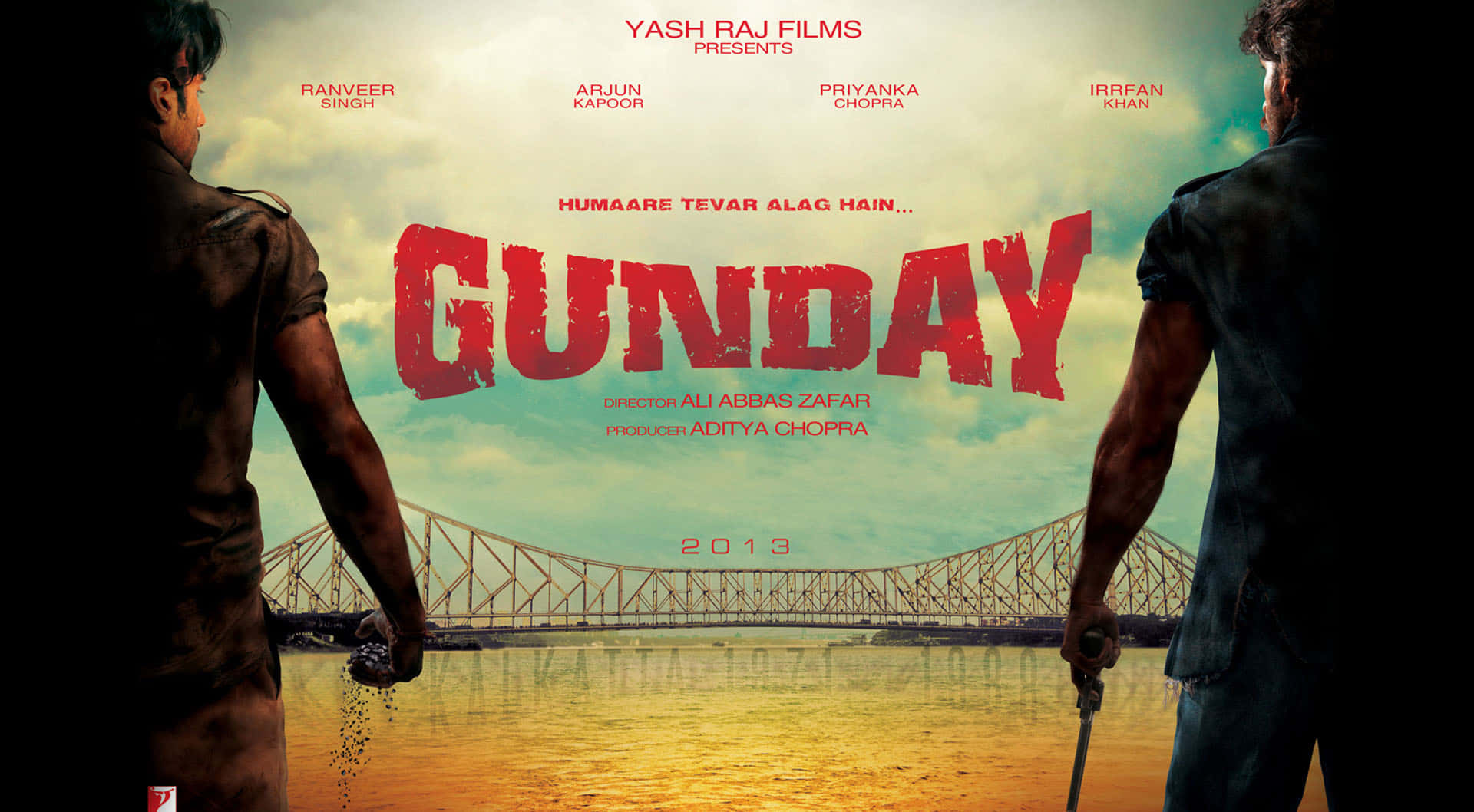 Caption: Gunday - Dynamic Duo from YRF Production Wallpaper