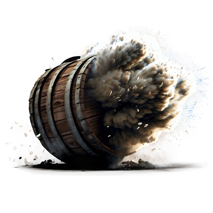 Download Gunpowder Barrel Explosion Png 04302024 | Wallpapers.com