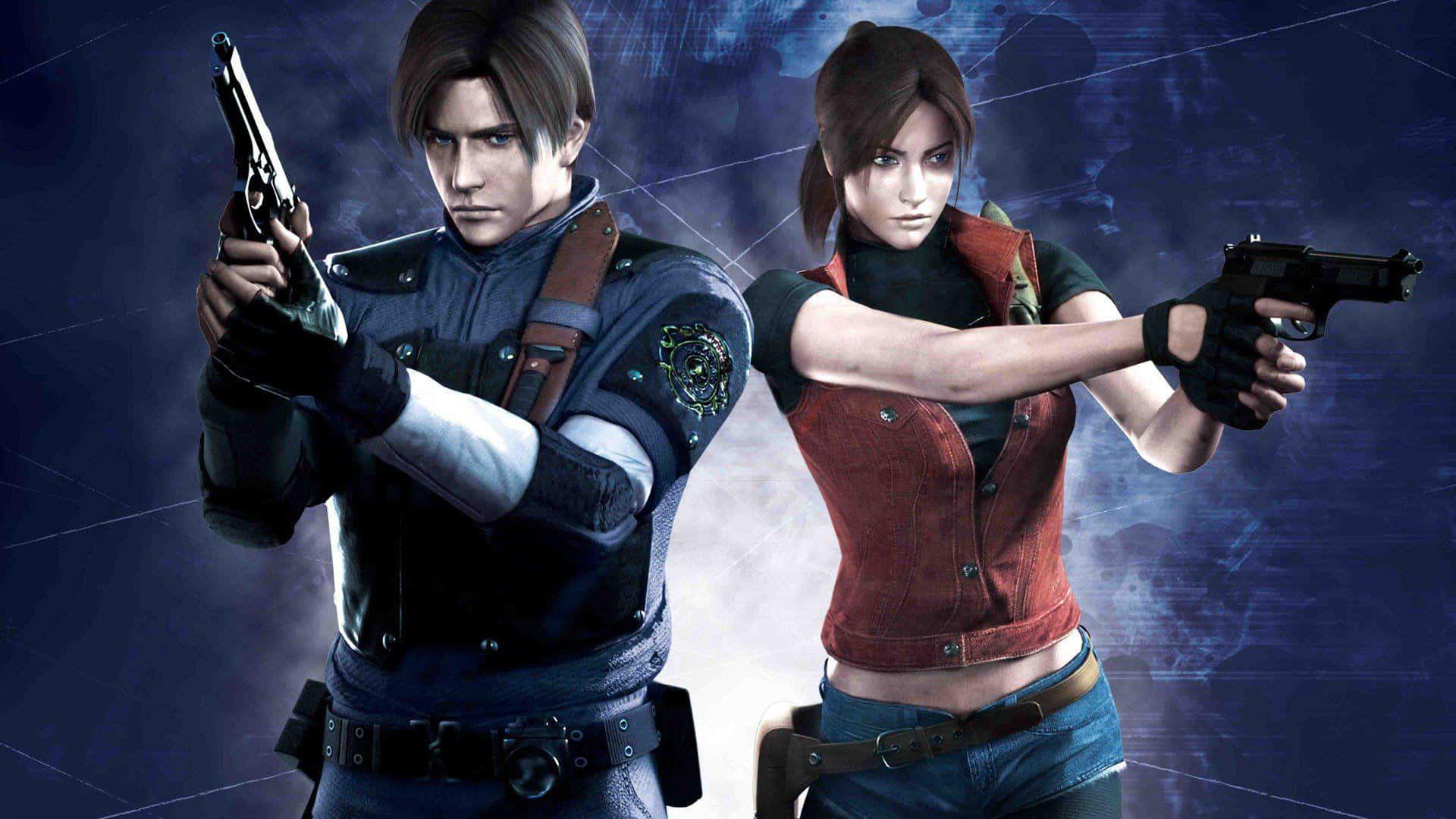Guns In Resident Evil Wallpaper