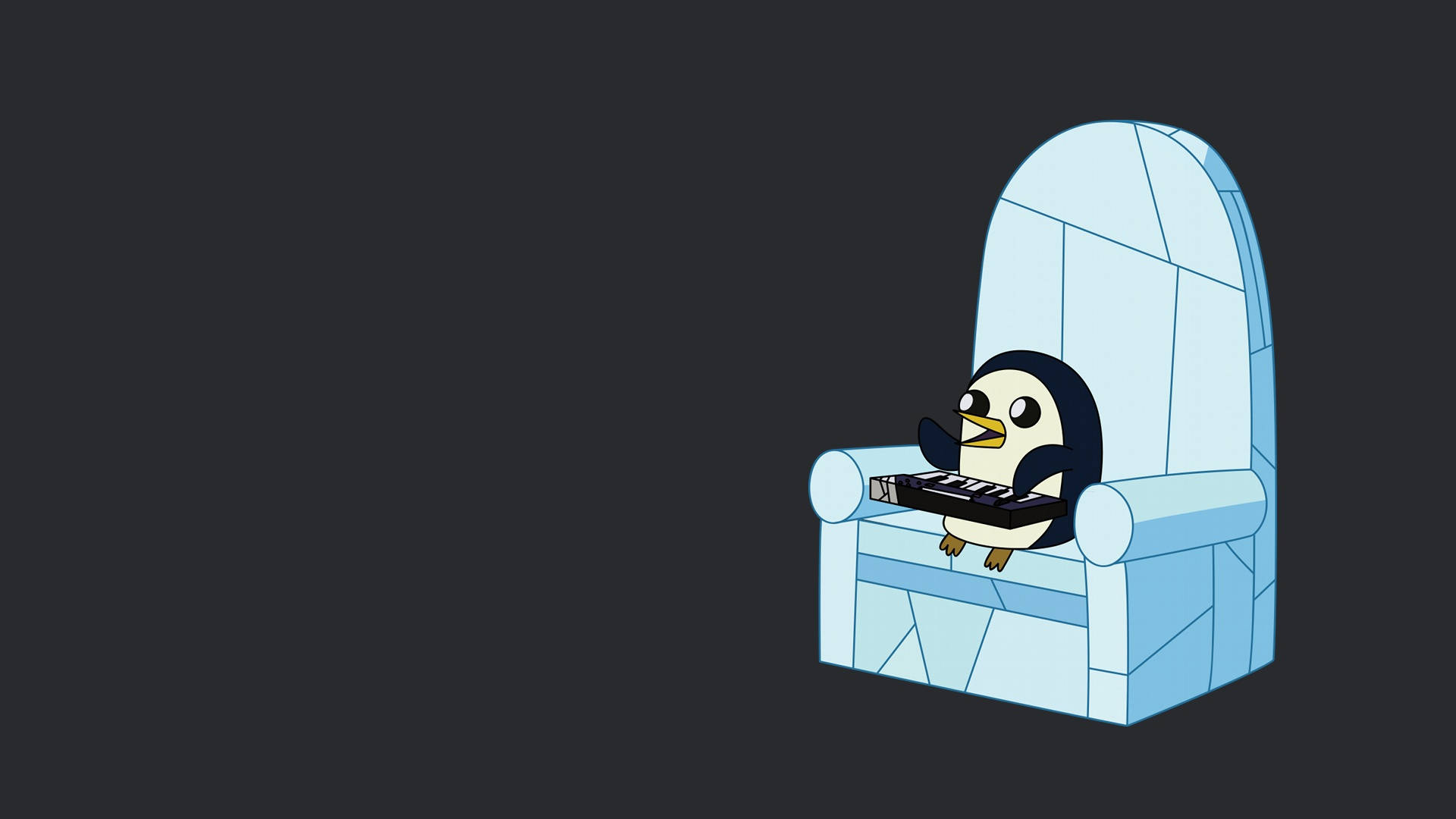 Gunter The Penguin Adventure Time Laptop Picture