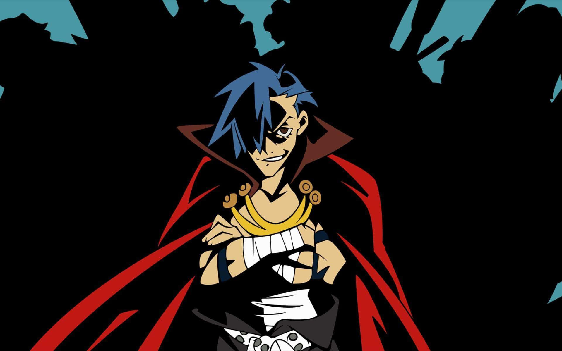 Kamina - The Fearless Leader of Team Gurren Wallpaper