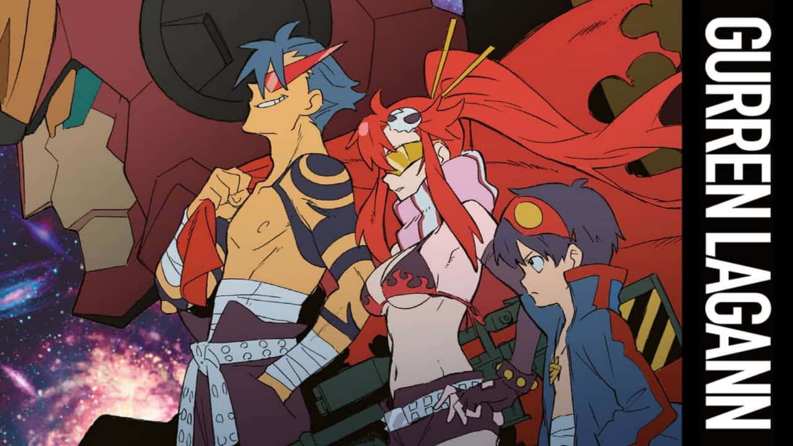Harness the power of the spiral with Gurren Lagann!
