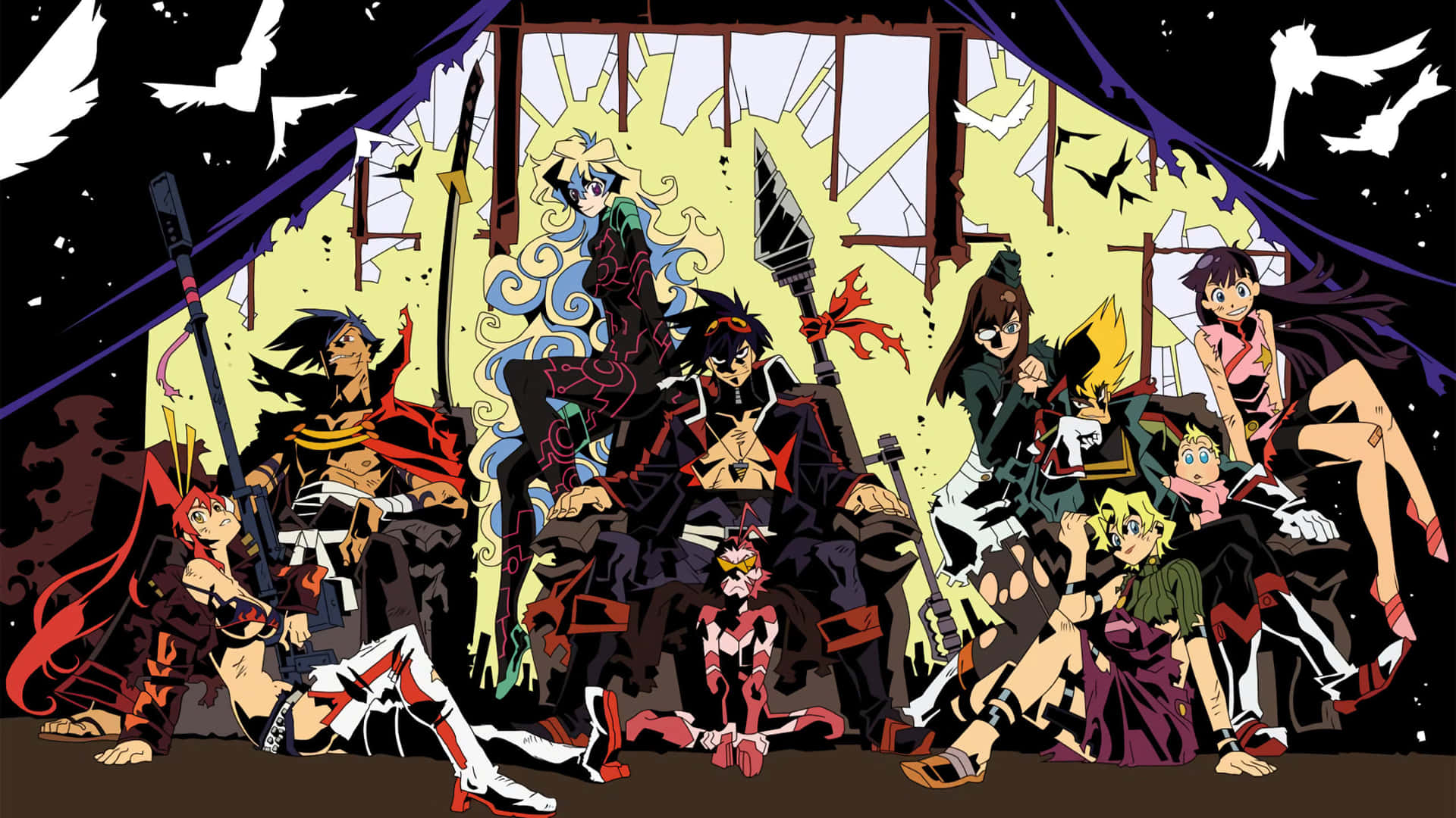 "The sky's no limit with Gurren Lagann!"