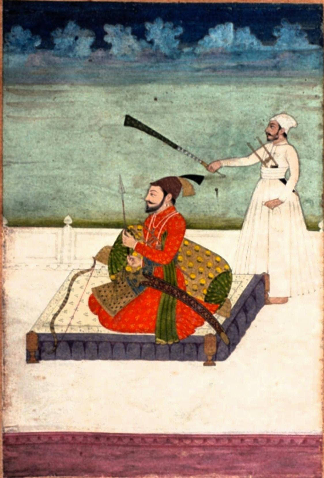 Gurugobind Singh Ji Zeitgenössisches Porträt Wallpaper