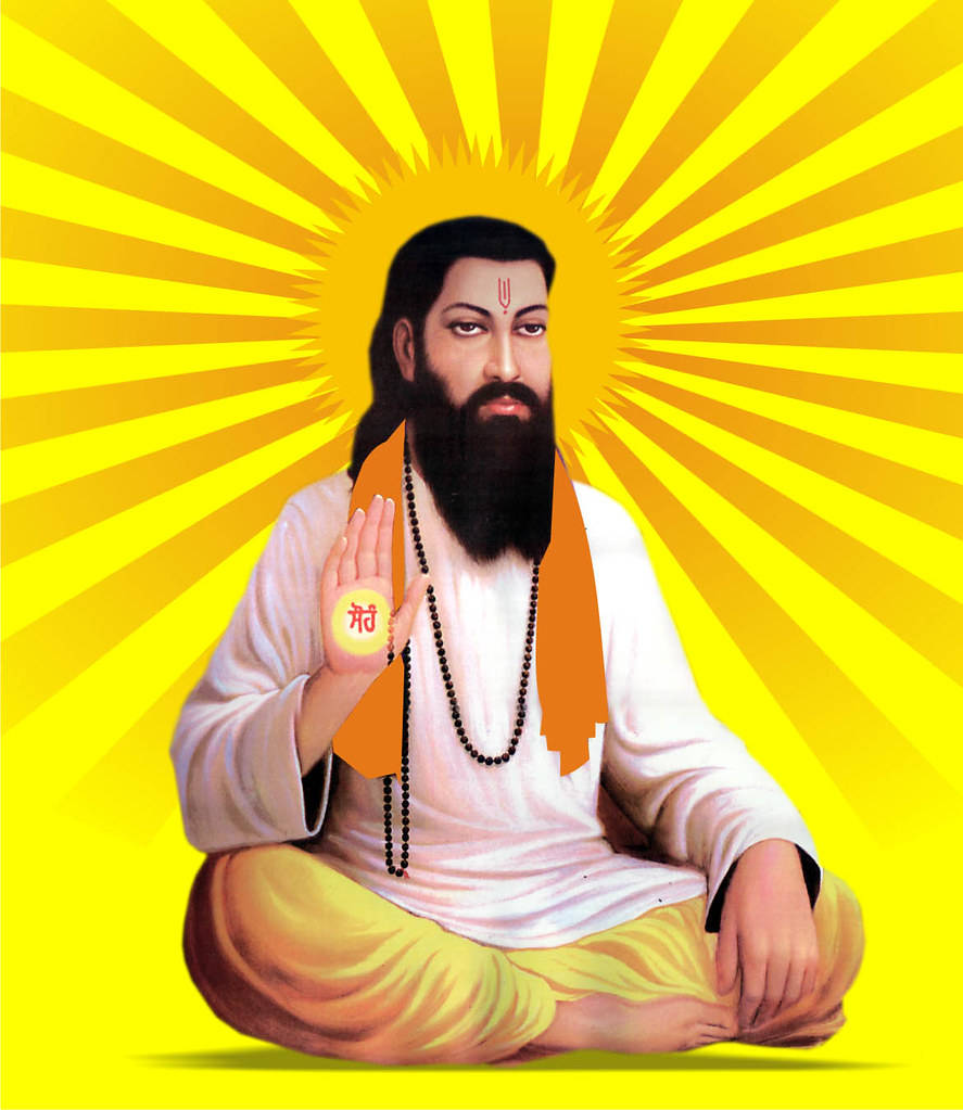 Download Guru Ravidass Sacred Bhakti Guru Saint Wallpaper 